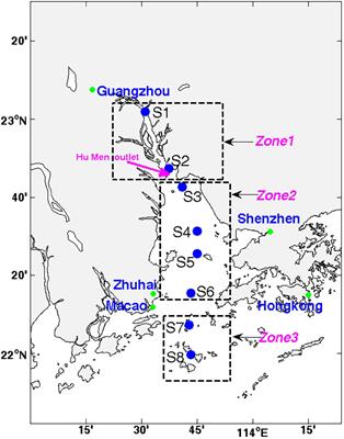 Distribution of Coomassie Blue Stainable Particles in the Pearl River Estuary, China, Insight Into the Nitrogen Cycling in Estuarine System